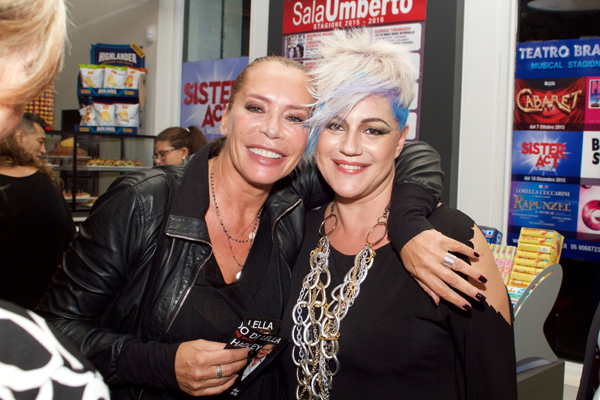 La prima di cabaret a Roma