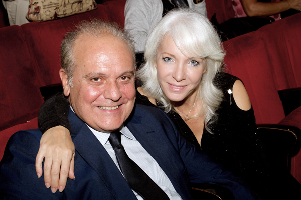 La prima di cabaret a Roma