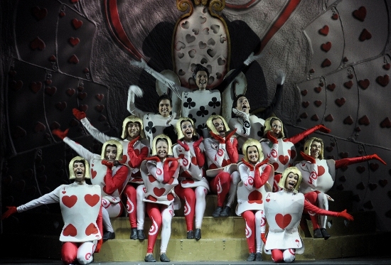 Una foto di scena
