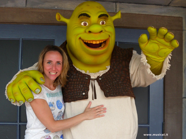 Alice Mistroni e Shrek