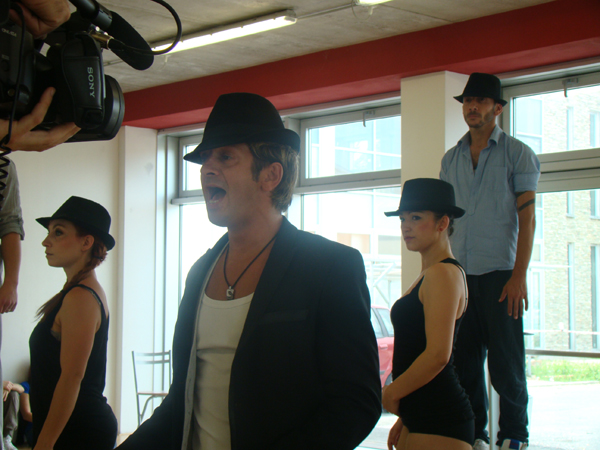 backstage