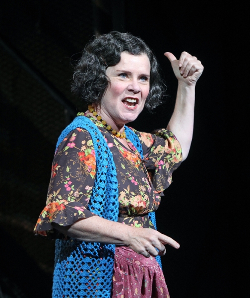 Imelda Staunton in "Sweeney Todd"