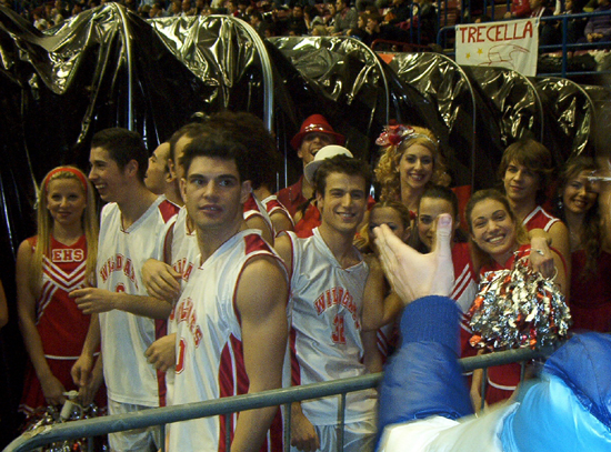 Il cast di "High School Musical"al Mediolanum Forum