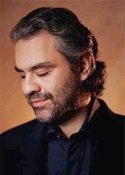 Andrea Bocelli, unico artista italiano presente al concerto