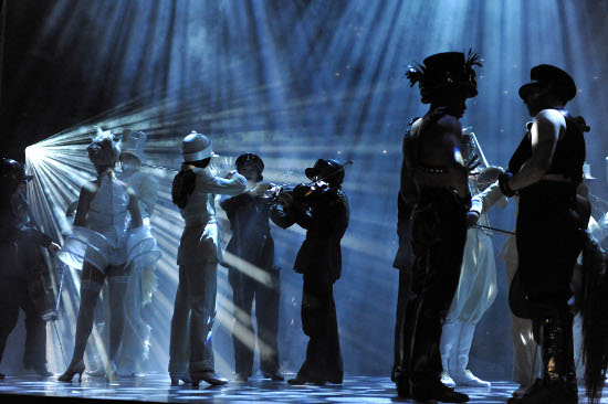 Una foto di scena