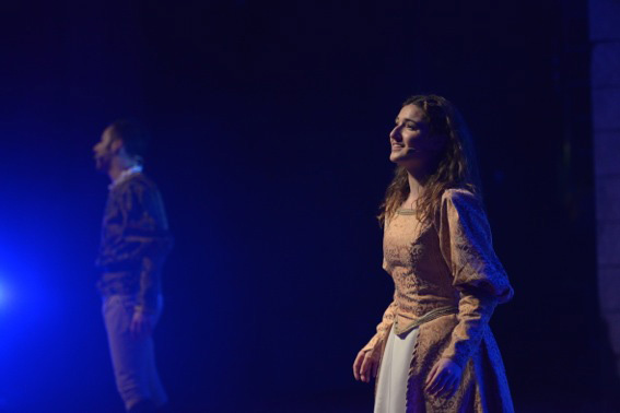 Una foto di scena