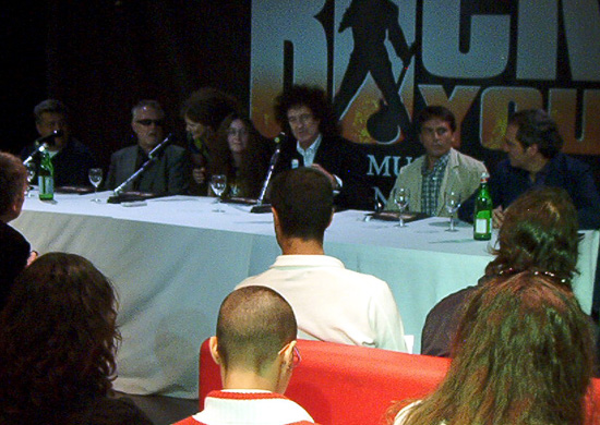 La conferenza stampa di "We Will Rock You"