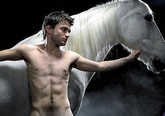 Daniel Radcliffe in "Equus"