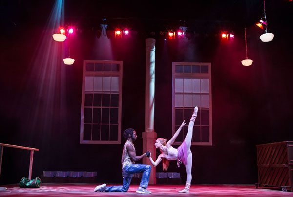 Una foto di scena