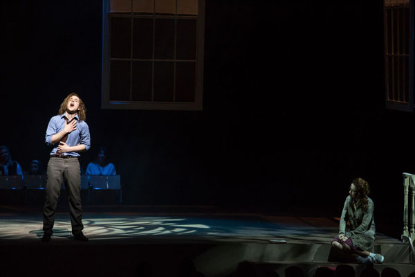 Una foto di scena