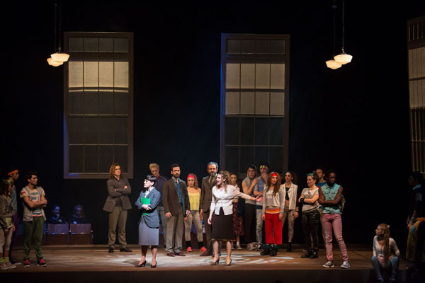 Una foto di scena