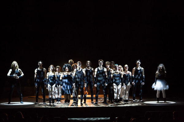 Una foto di scena