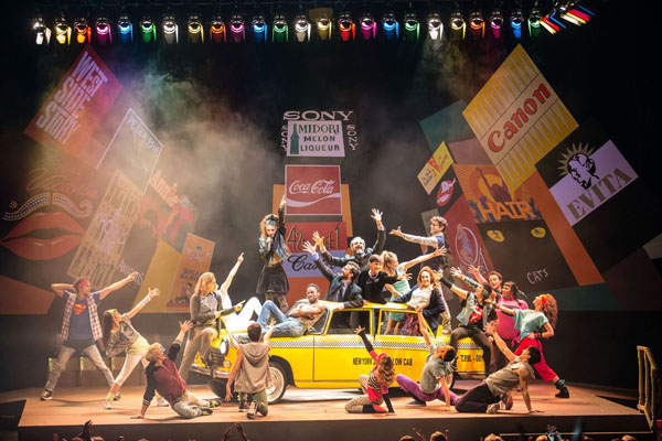 Una foto di scena