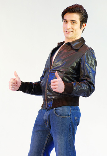 Riccardo Simone Berdini è Fonzie 