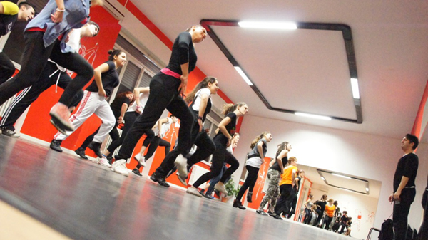 Un momento di corso con Manuel Frattini