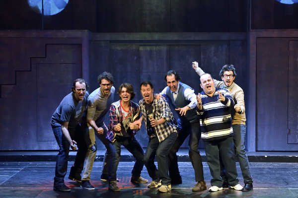 Una foto di scena