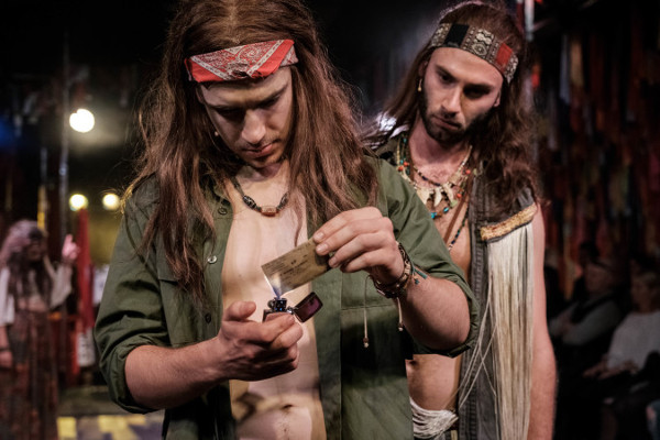 Una foto di scena