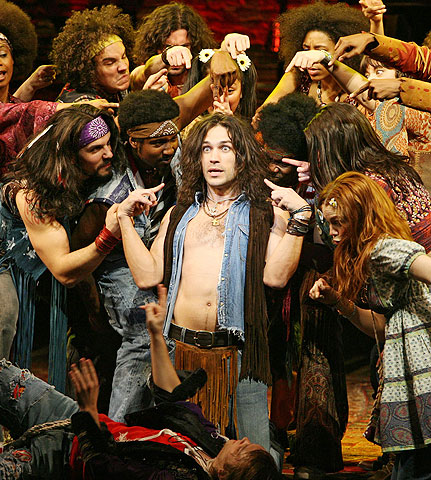 Hair a Londra - foto di scena