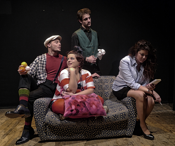 Una foto di scena