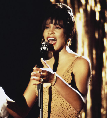 Whitney Houston in "The Bodyguard"