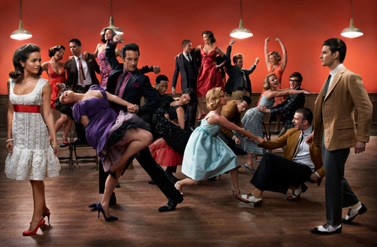 Una foto dal servizio di Vanity Fair