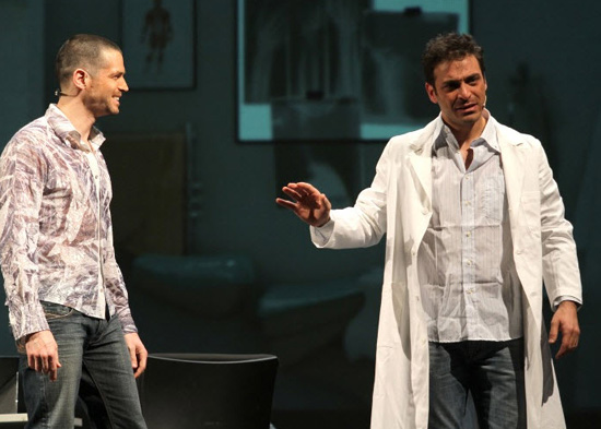 Una foto di scena
