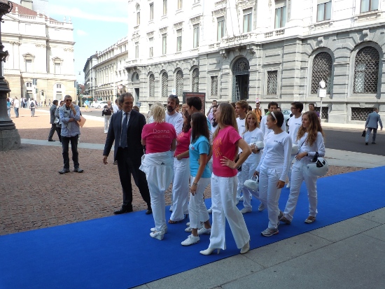 La conferenza stampa di Mamma Mia! 