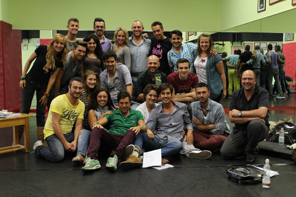 Il cast di "Shrek il musical" al completo