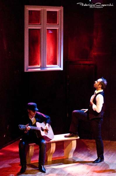 Una foto di scena