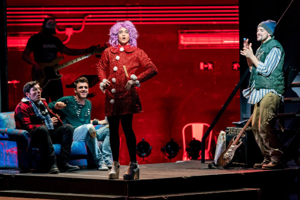 Una foto di scena
