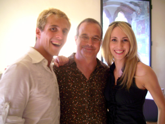 con "i fratelli" Raffaele Cutolo e Valentina Gullace