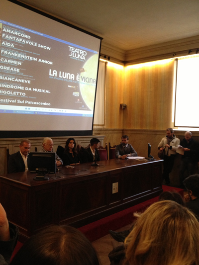 La conferenza stampa del Teatro della Luna a Palazzo Marino