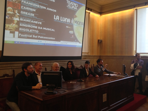 La conferenza stampa del Teatro della Luna a Palazzo Marino