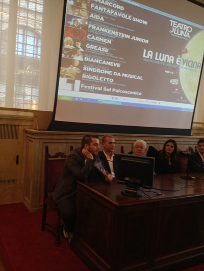 La conferenza stampa del Teatro della Luna a Palazzo Marino
