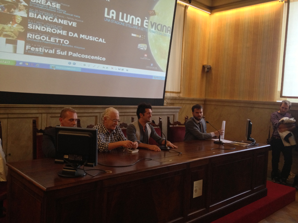La conferenza stampa del Teatro della Luna a Palazzo Marino