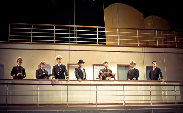 Una foto di scena
