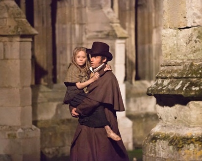 Isabelle Allen e Hugh Jackman