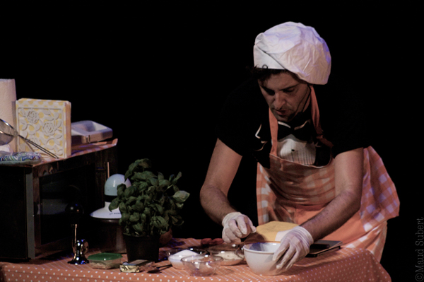 Una foto di scena