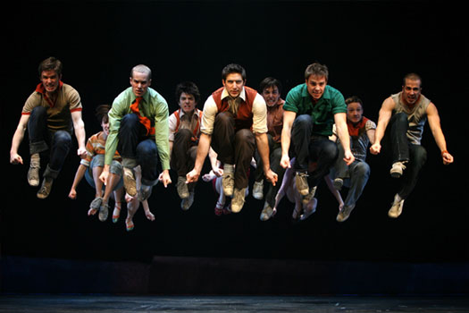Una foto di scena
