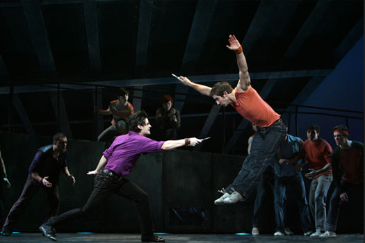 Una foto di scena