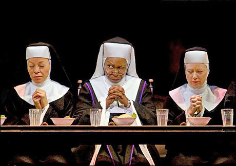 Whoopi Goldberg in "Sister Act" a Londra