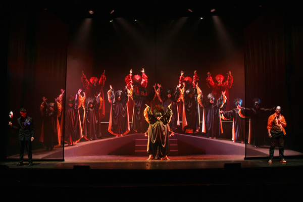 Una foto di scena