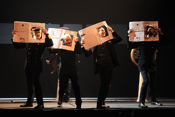 Una foto di scena Una foto di scena