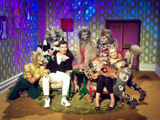 La Pina, Diego e i gatti ( foto Iaiafoto2010) La Pina, Diego e i gatti ( foto Iaiafoto2010)