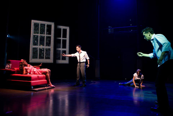 Una foto di scena Una foto di scena