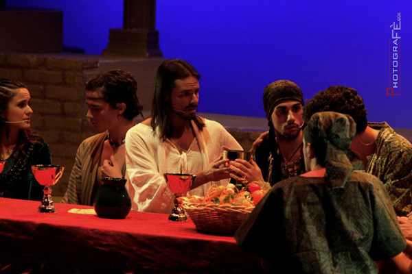 Una foto di scena Una foto di scena