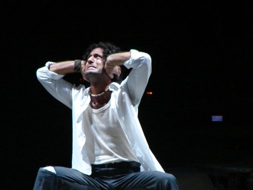 Edoardo Luttazzi nel ruolo di Giuda