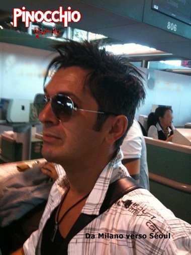 Manuel Frattini in partenza dall'areoporto di Milano/Malpensa - Foto Massimiliano Tosi Manuel Frattini in partenza dall'areoporto di Milano/Malpensa - Foto Massimiliano Tosi