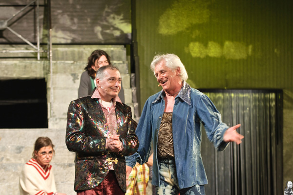 Renato Giordano e Franco Oppini in una foto di scena