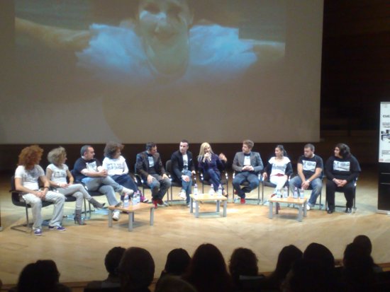 Un momento della conferenza stampa